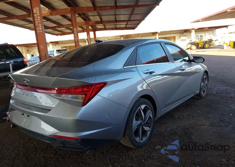 2021 Hyundai Elantra Limited from USA, damaged, VIN 5NPLP4AG7MH028883